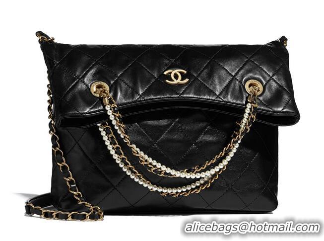 Spot Bulk Chanel Original shopping bag AS2213 black