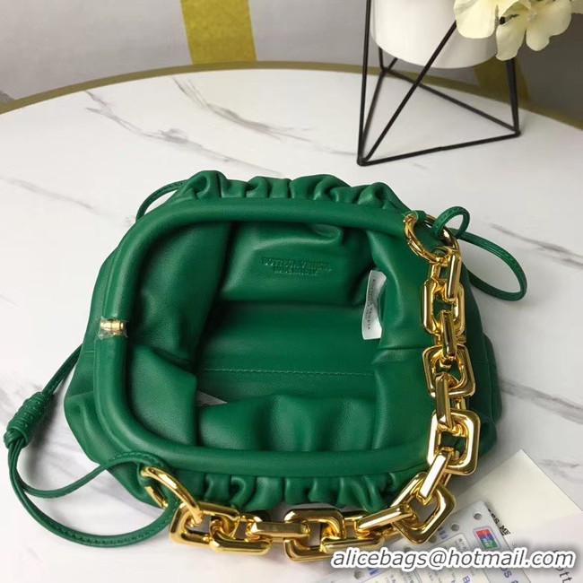 Best Grade Bottega Veneta THE MINI CHAIN POUCH 620229 green