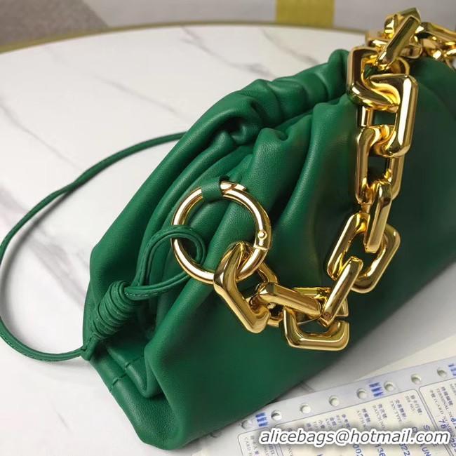 Best Grade Bottega Veneta THE MINI CHAIN POUCH 620229 green