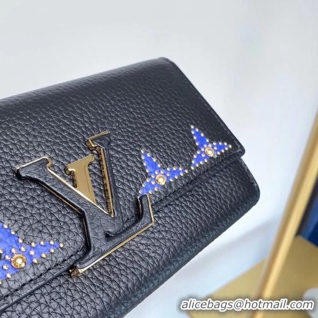 Buy Classic Louis vuitton original CAPUCINES M63211 dark blue