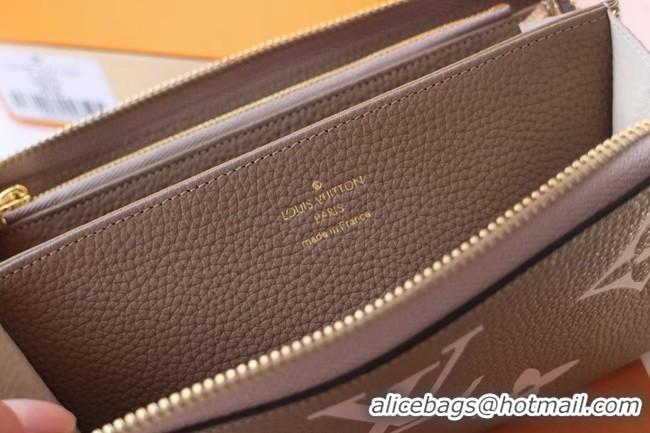 Fashion Show Collection Louis Vuitton Original ZIPPY wallet M69794 Khaki