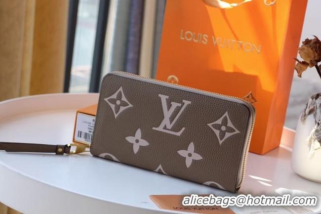 Fashion Show Collection Louis Vuitton Original ZIPPY wallet M69794 Khaki