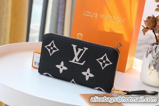 Top Quality Louis Vuitton Original ZIPPY wallet M69794 black