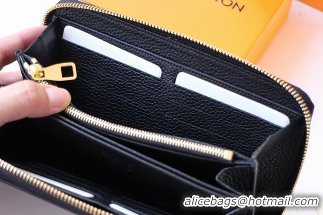 Top Quality Louis Vuitton Original ZIPPY wallet M69794 black