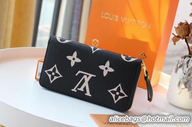 Top Quality Louis Vuitton Original ZIPPY wallet M69794 black