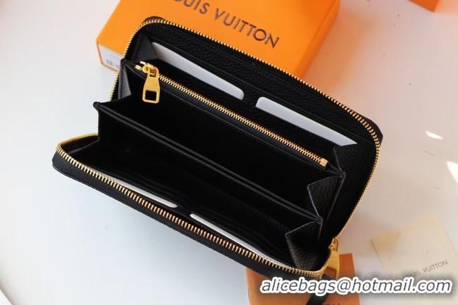 Top Quality Louis Vuitton Original ZIPPY wallet M69794 black