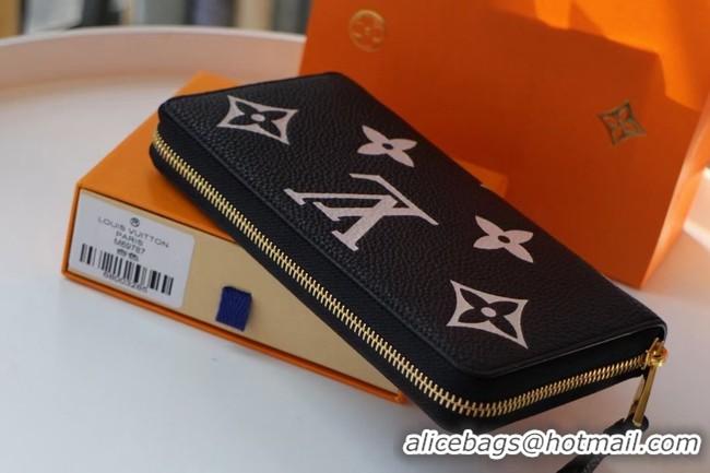 Top Quality Louis Vuitton Original ZIPPY wallet M69794 black