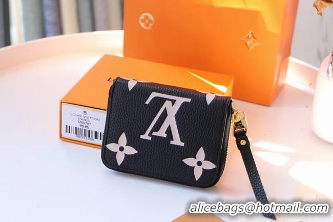 Top Quality Cheap Louis Vuitton Original LV CRAFTY ZIPPY M69797 black