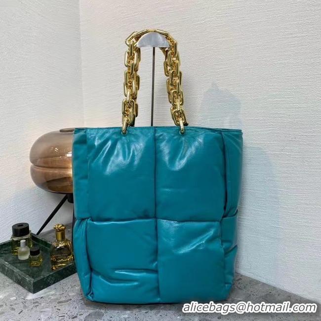 Unique Style Bottega Veneta THE CHAIN TOTE 631257 blue