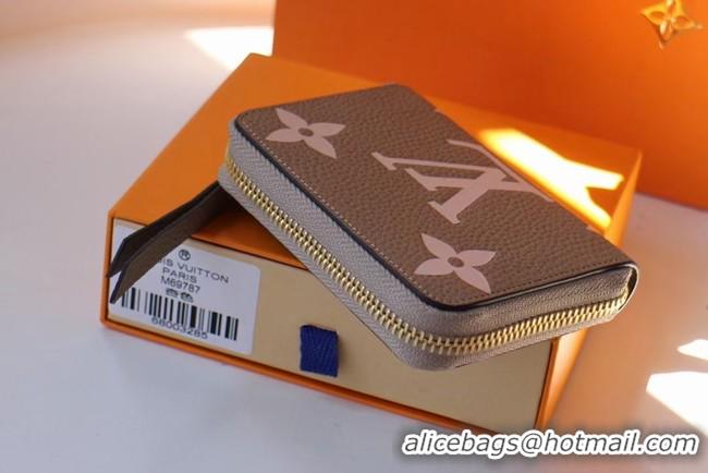 New Design Louis Vuitton Original LV CRAFTY ZIPPY M69797 Khaki