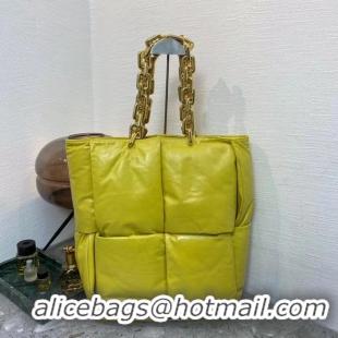 Grade Quality Bottega Veneta THE CHAIN TOTE 631257 CORN