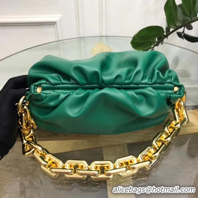 Best Price Bottega Veneta THE CHAIN POUCH 620230 blackish green