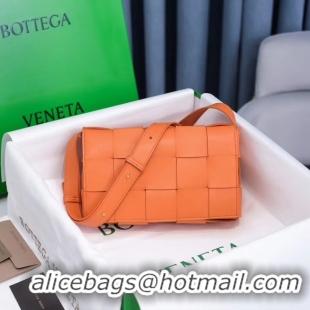 Top Grade Bottega Veneta BORSA CASSETTE 578004 ORANGE