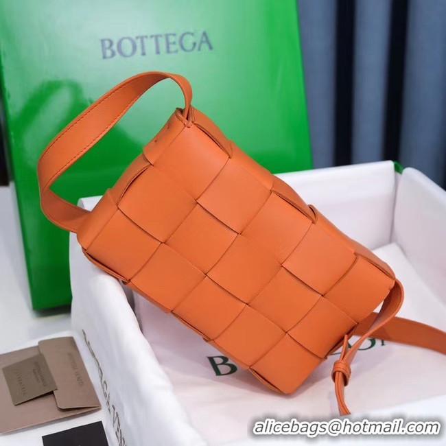 Top Grade Bottega Veneta BORSA CASSETTE 578004 ORANGE