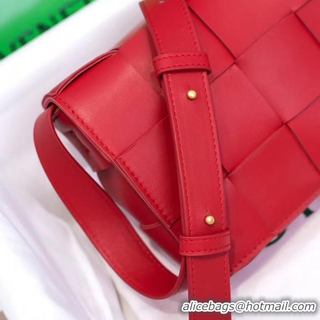 Popular Style Bottega Veneta BORSA CASSETTE 578004 BRIGHT RED