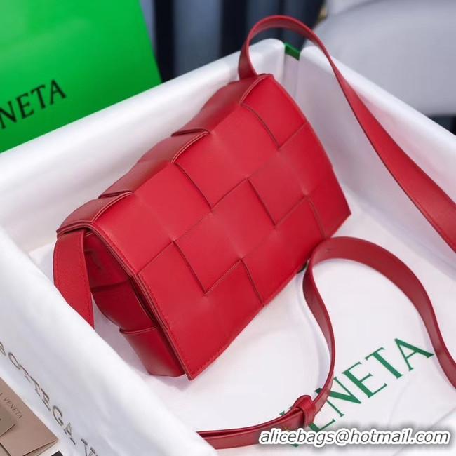 Popular Style Bottega Veneta BORSA CASSETTE 578004 BRIGHT RED