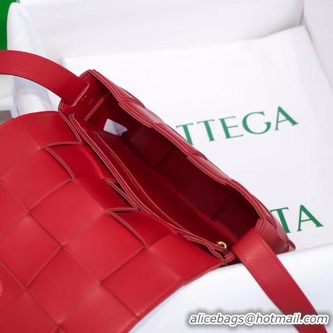 Popular Style Bottega Veneta BORSA CASSETTE 578004 BRIGHT RED