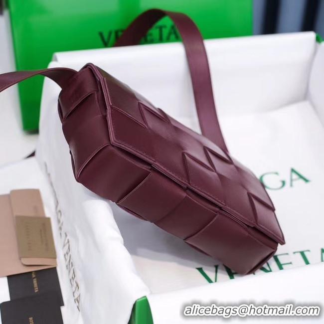 Good Quality Bottega Veneta BORSA CASSETTE 578004 BORDEAUX