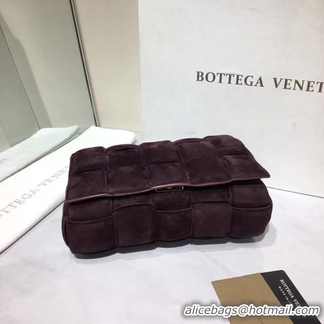 Good Quality Bottega Veneta PADDED CASSETTE BAG suede 591970 Fondant