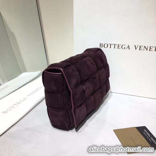 Good Quality Bottega Veneta PADDED CASSETTE BAG suede 591970 Fondant