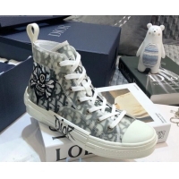 Popular Style Dior x Shawn B23 High-top Sneakers in Oblique Canvas with Bee Embroidery 92609