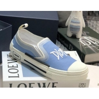 Best Price Dior x Shawn B23 Slip-on Sneakers in Blue Canvas 92645