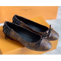 Good Quality Louis VuittonJoy Bow Ballerinas Black Leather 2020