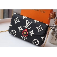 Buy Discount Louis Vuitton LV CRAFTY POCHETTE FELICIE Chain Bag M69515 black