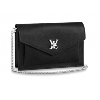 Unique Style Louis Vuitton Original MYLOCKME Chain Bag M63471 black