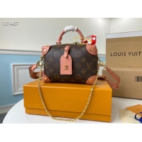 Best Product Louis vuitton original leather PETITE MALLE SOUPLE M45531 pink