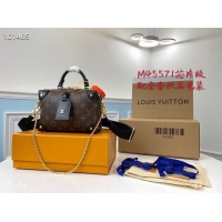 Reproduction Louis vuitton original leather PETITE MALLE SOUPLE M45531 black