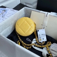 Buy Inexpensive Chanel 19 chain Bag AP0945 Yellow