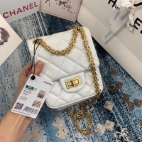 Fashion Discount Chanel Small 2.55 Flap Bag AS1961 white