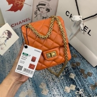 Perfect Cheapest Chanel Small 2.55 Flap Bag AS1961 orange