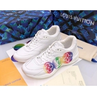 Super Quality Louis Vuitton Men's LV Trail Sneakers in Logo Printed Silky Calfskin 92736 2020