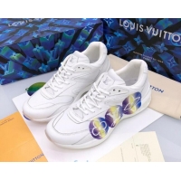 Top Quality Louis Vuitton Men's LV Trail Sneakers in Logo Printed Silky Calfskin 92737 2020