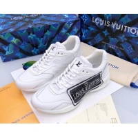 Practical Louis Vuitton Men's LV Trail Sneakers in Logo Printed Silky Calfskin 92741 2020