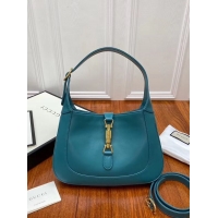 Pretty Style Gucci Jackie 1961 small hobo bag 636709 Turquoise