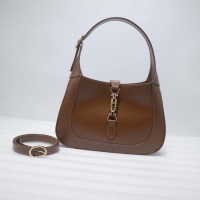 Super Quality Gucci Jackie 1961 small hobo bag 636709 brown