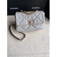 Top Design Chanel 19 flap bag AS1160 grey