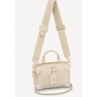 Trendy Design Louis Vuitton Original PETITE MALLE SOUPLE M45394 Cream