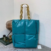 Unique Style Bottega Veneta THE CHAIN TOTE 631257 blue