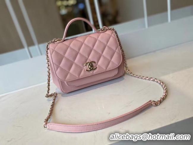 Super Quality Chanel small flap bag Calfskin & Gold-Tone Metal A93749 pink