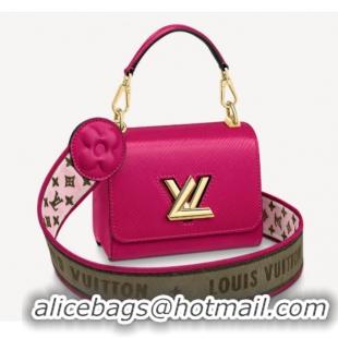 Top Quality Louis vuitton Epi Leather original TWIST MM M57050 Agathe Rose Pink