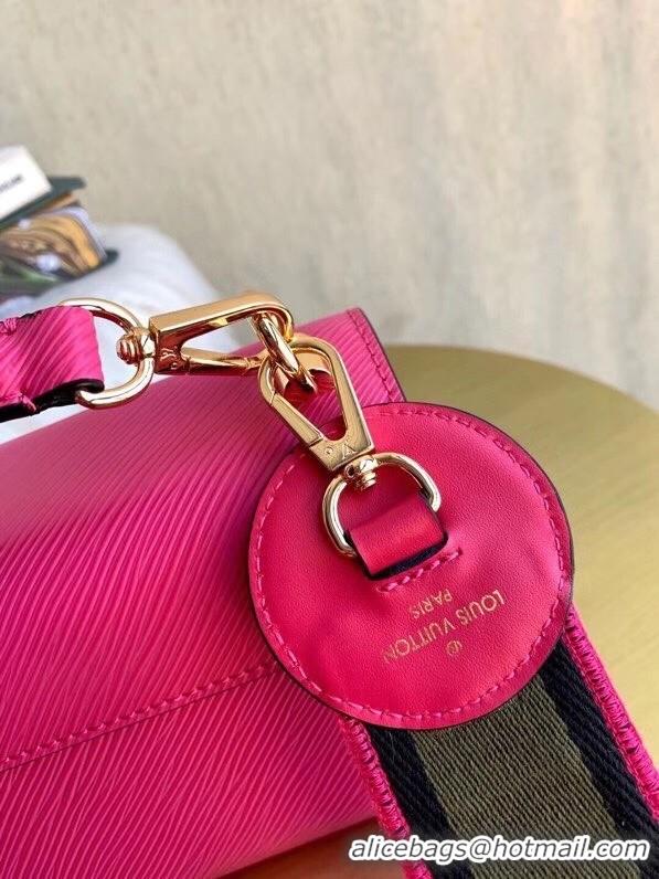 Top Quality Louis vuitton Epi Leather original TWIST MM M57050 Agathe Rose Pink