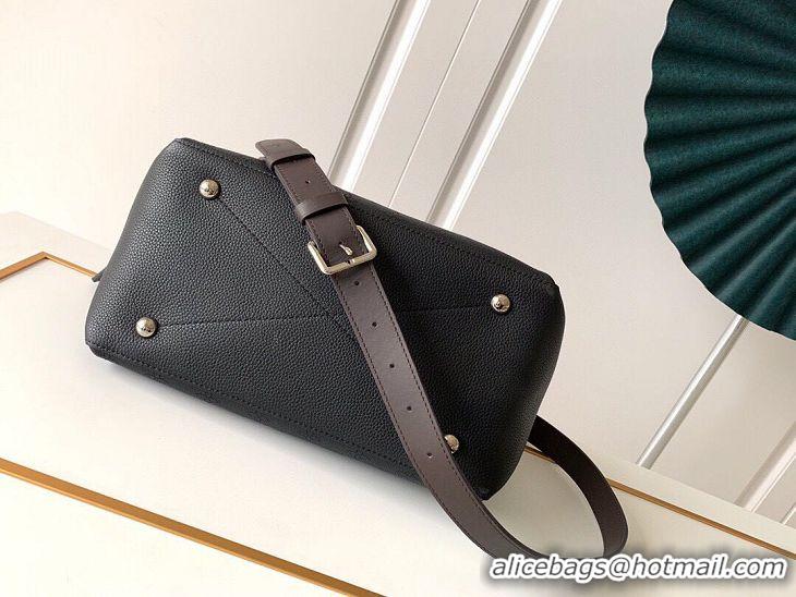 Unique Discount Louis Vuitton Mahina Leather BEAUBOURG HOBO M56084 black