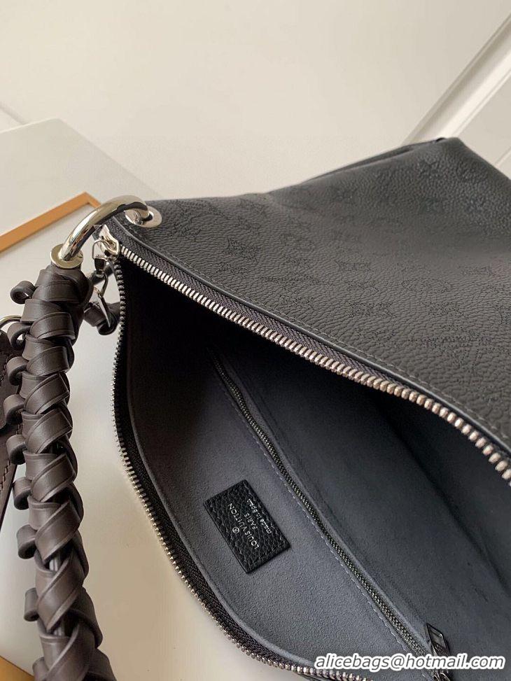 Unique Discount Louis Vuitton Mahina Leather BEAUBOURG HOBO M56084 black