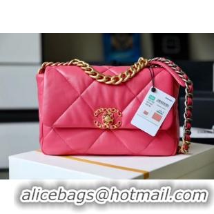 Inexpensive Chanel 19 flap bag AS1161 Coral