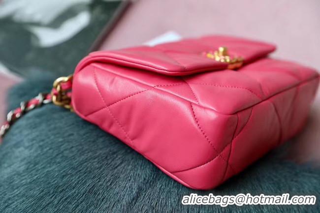 Inexpensive Chanel 19 flap bag AS1161 Coral