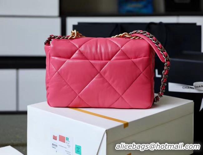 Inexpensive Chanel 19 flap bag AS1161 Coral